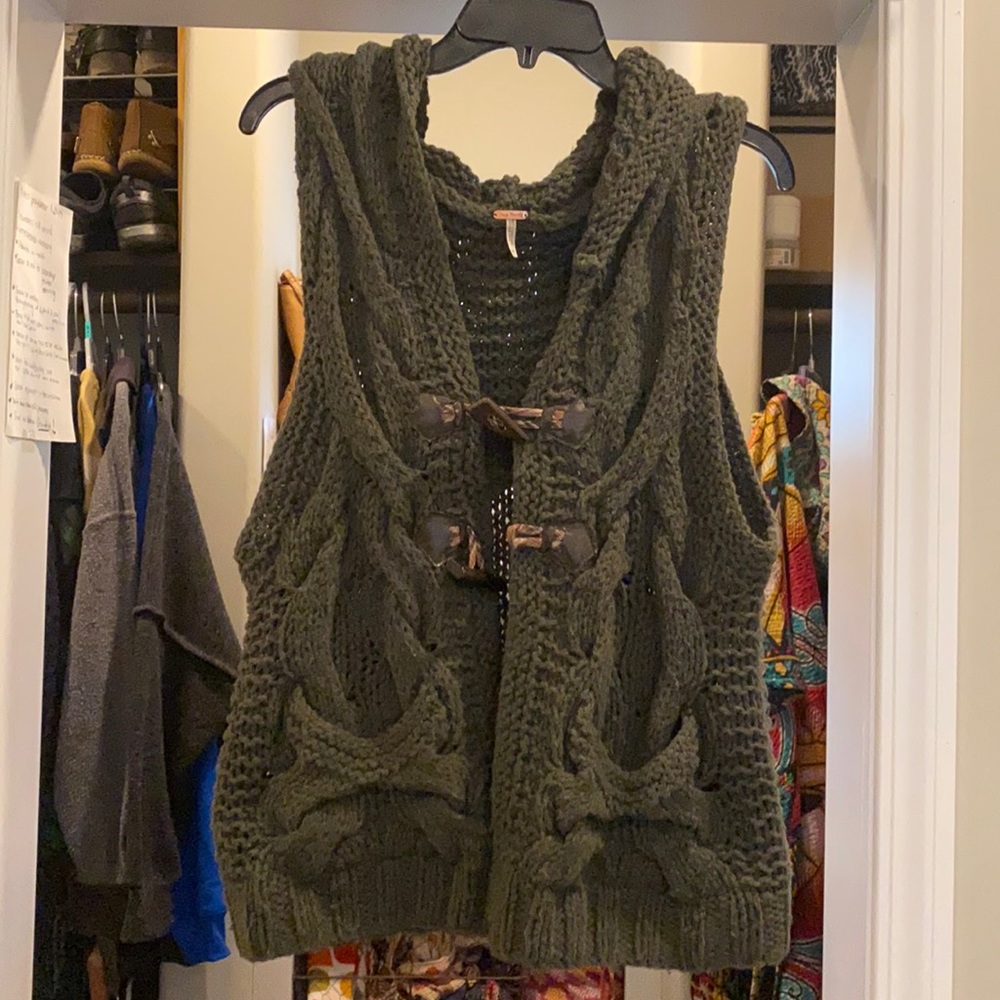 Free people Sweater vest.